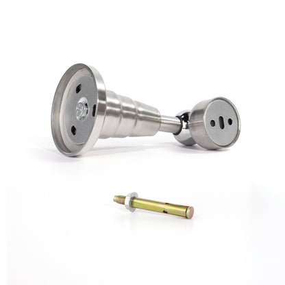 High Quality Stainless Steel Heavy Duty Wooden Door Stopper Hydraulic Bumper Magnetic Door Stopper Wall Mount Door Stopper 20pcs