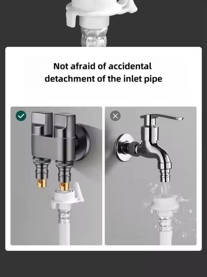 KAWAL G1/2 Double Outlet Mini Angle Valve Zinc-alloy Multi-Function Water Stop Durable High Quality Hot Sale Bath Hardware Sets 30pcs