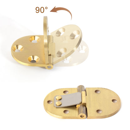 90 Degree Thick Antique Metal Alloy Hinge. Copper Hinge for Furniture Cabinet Wood Box Drawer Kitchen Flat Round Corner Hinges 30pcs