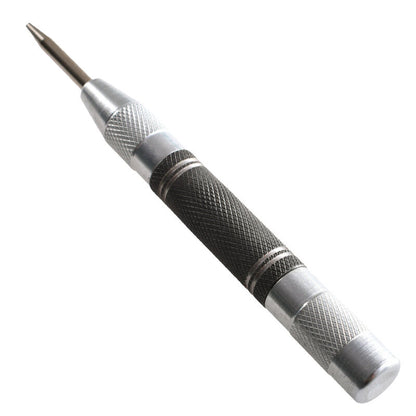 Silver Black Automatic Center Punch Emergency Window Breaker High Hardness Manual Punching Tool Metal Positioning Center Punch 10pcs