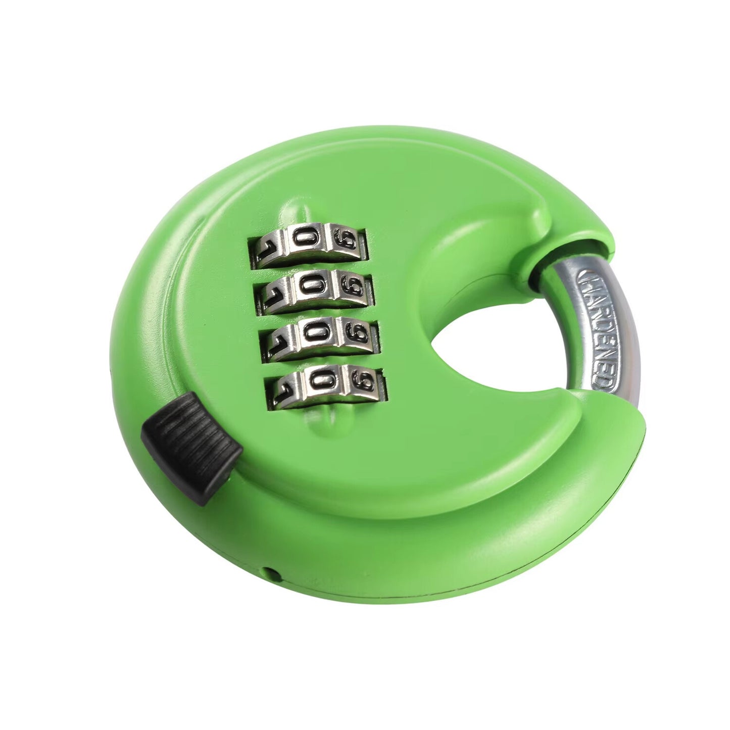 ANLI American 4-Digit Combination Disc Stainless Steel Padlock Anti-Cutting Zinc Alloy Padlock 10pcs