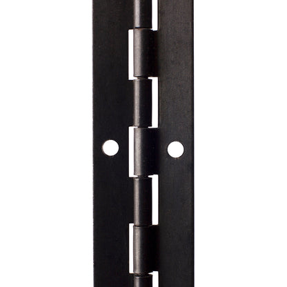 6 Inch Piano Hinge Continuous Hidden Concealed Black Iron Steel Economical Offset Small Single Wrap Piano Hinges
