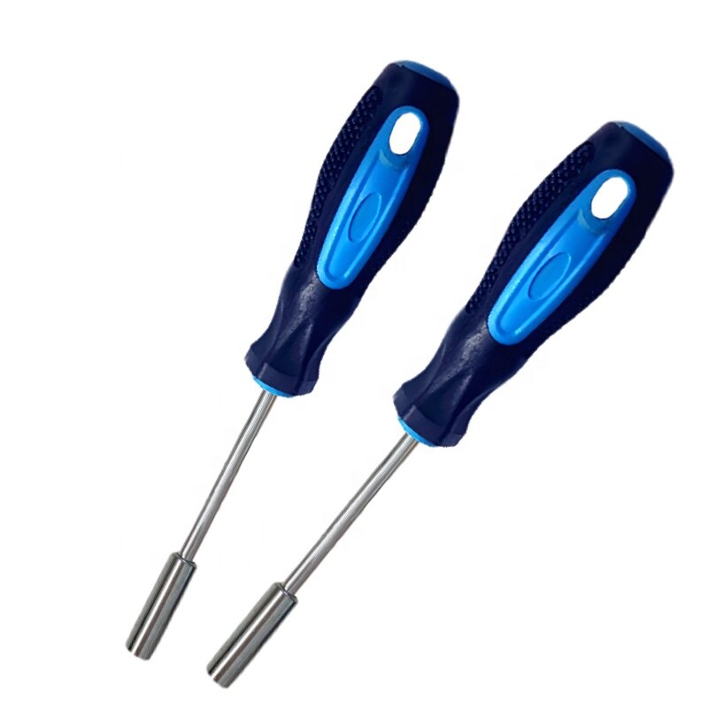 Hot Sales Straight Handle Hexagonal Strong Magnetic Socket Wrench 6.35 Socket Wrench Set Tools 50pcs