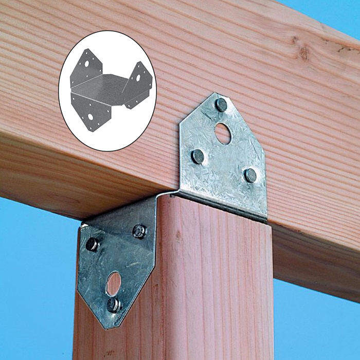 Factory Supply Metal Wall Mount Shelf Support Bracket Corner Code Wood Joint Connector Metal Angle Brackets 100pcs