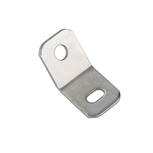 135 Degree Angle Code Connecting Iron Plate Anti-Reverse Connector Plates Hardware Accessories for Furniture Fixing Board Joint 100pcs