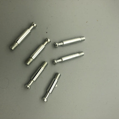 Huisheng factory direct three-in-one connecting rod machine silk tooth iron rod connector self-tapping Rod furniture fastener 500pcs