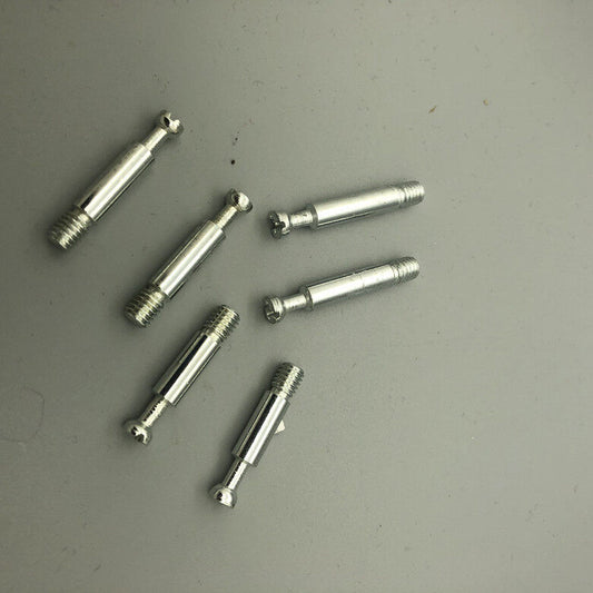 Huisheng factory direct three-in-one connecting rod machine silk tooth iron rod connector self-tapping Rod furniture fastener 500pcs
