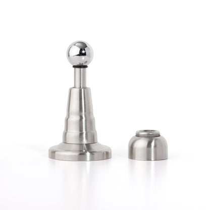 High Quality Stainless Steel Heavy Duty Wooden Door Stopper Hydraulic Bumper Magnetic Door Stopper Wall Mount Door Stopper 20pcs